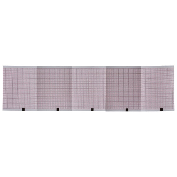 Hartie EKG la blat - 80 x 90 mm x 280 file caroiata