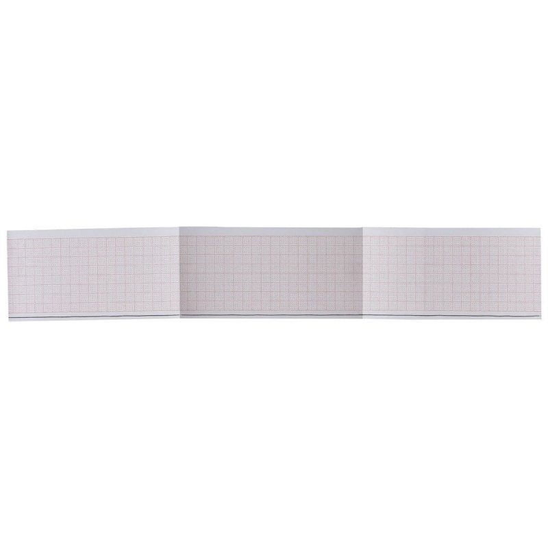 Hartie EKG la blat - 50 x 100 mm x 300 file caroiata