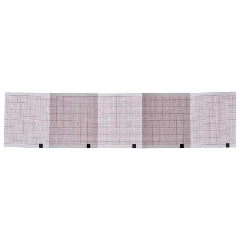 Hartie EKG la blat - 80 x 70 mm x 315 file caroiata 2
