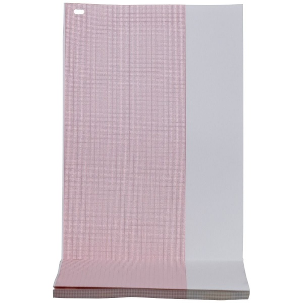 Hartie EKG la blat - 210 x 300 mm x 100 file caroiata