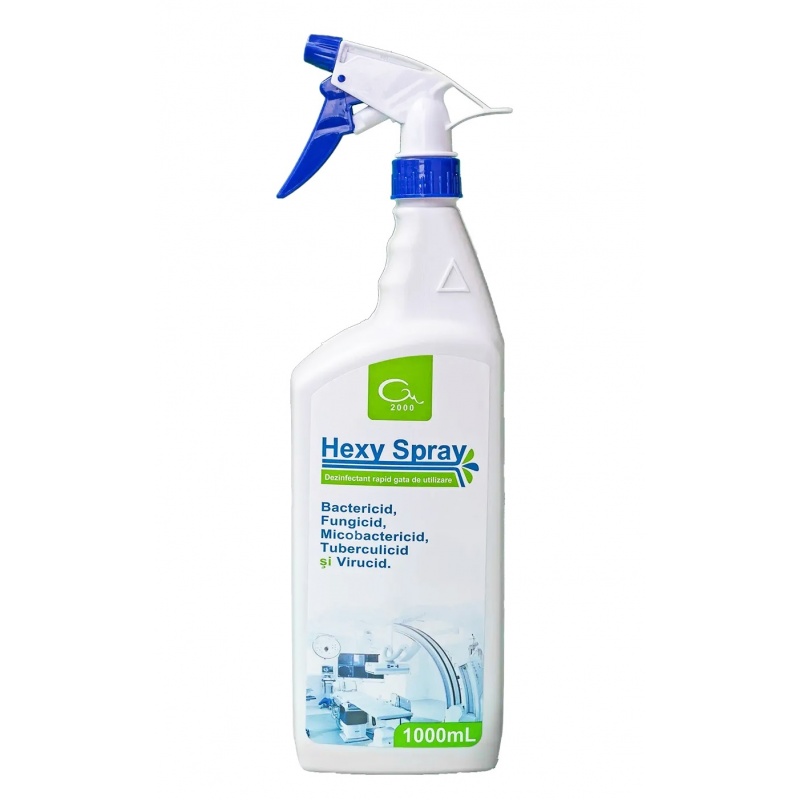 Hexy Spray - Dezinfectant suprafete solutie - 1 litru