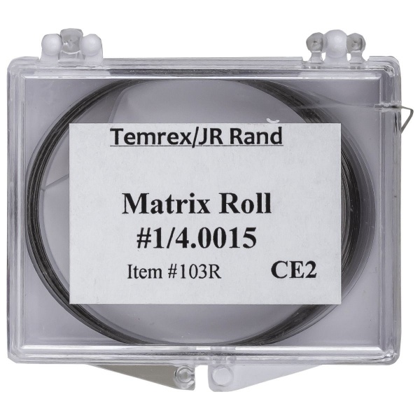 Rola pentru realizarea matricilor 6 mm x 0.038 mm x 3 m