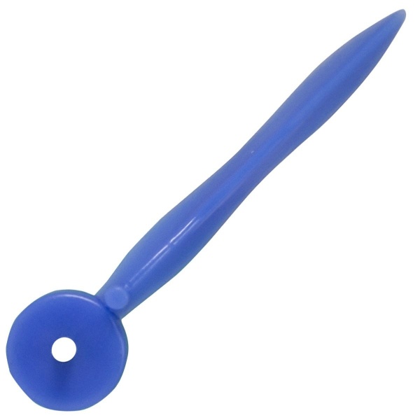 Pene Poly Interdentare cu inel - Albastru - XS - 100 buc