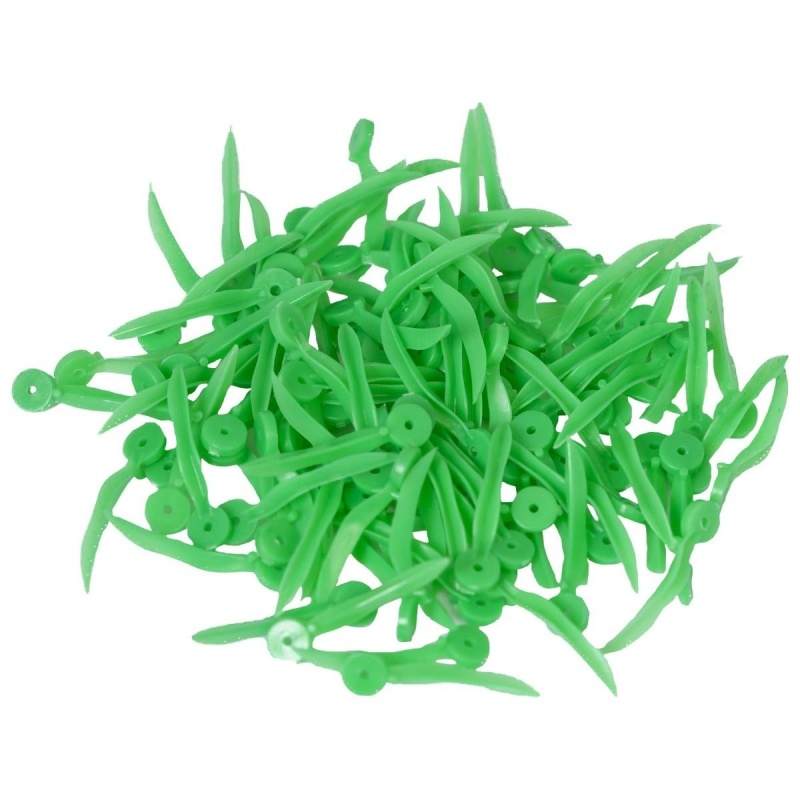 Pene Poly Interdentare cu inel - Verde - S - 100 buc 2