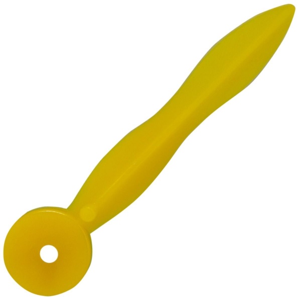 Pene Poly Interdentare cu inel - Galben - M - 100 buc