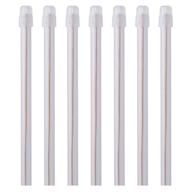 Aspiratoare saliva cu cap detasabil 15 cm - Transparent - 100 buc