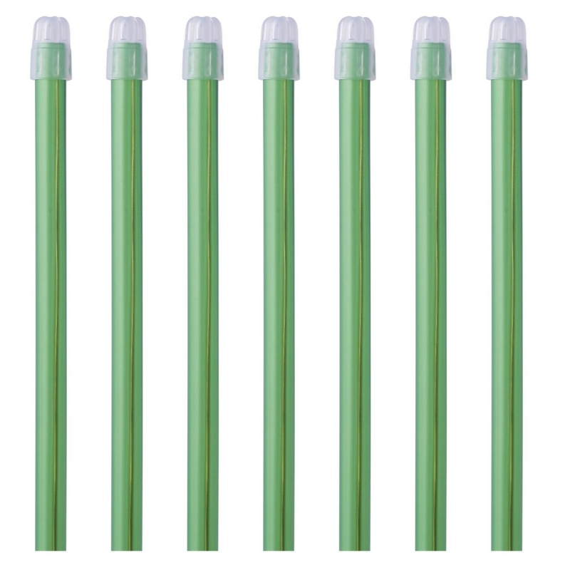 Aspiratoare saliva cu cap detasabil 15 cm - Verde - 100 buc