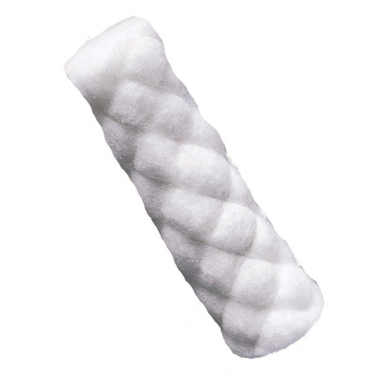 Rulouri din bumbac impletite sterilizabile - Nr.2 - 38 x 10 mm - 1000 buc