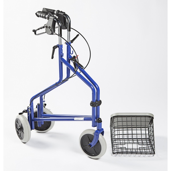 Rolator pliabil ajustabil cu 3 roti Kid-Man