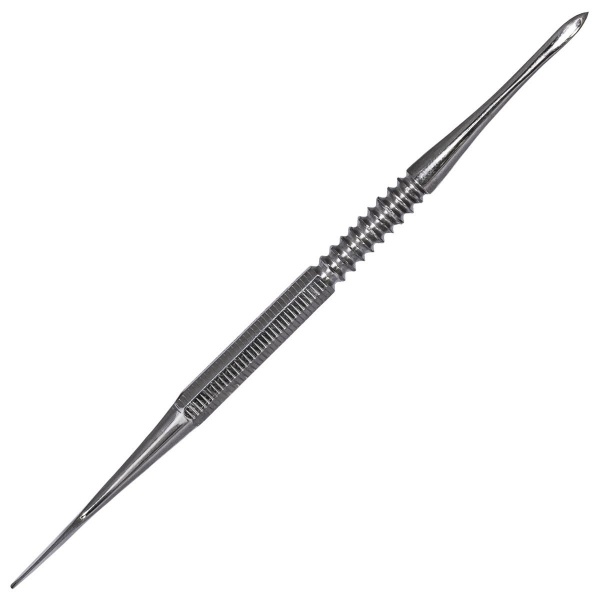 Instrument scurt pentru modelat ceara si gravat ghips - 12 cm