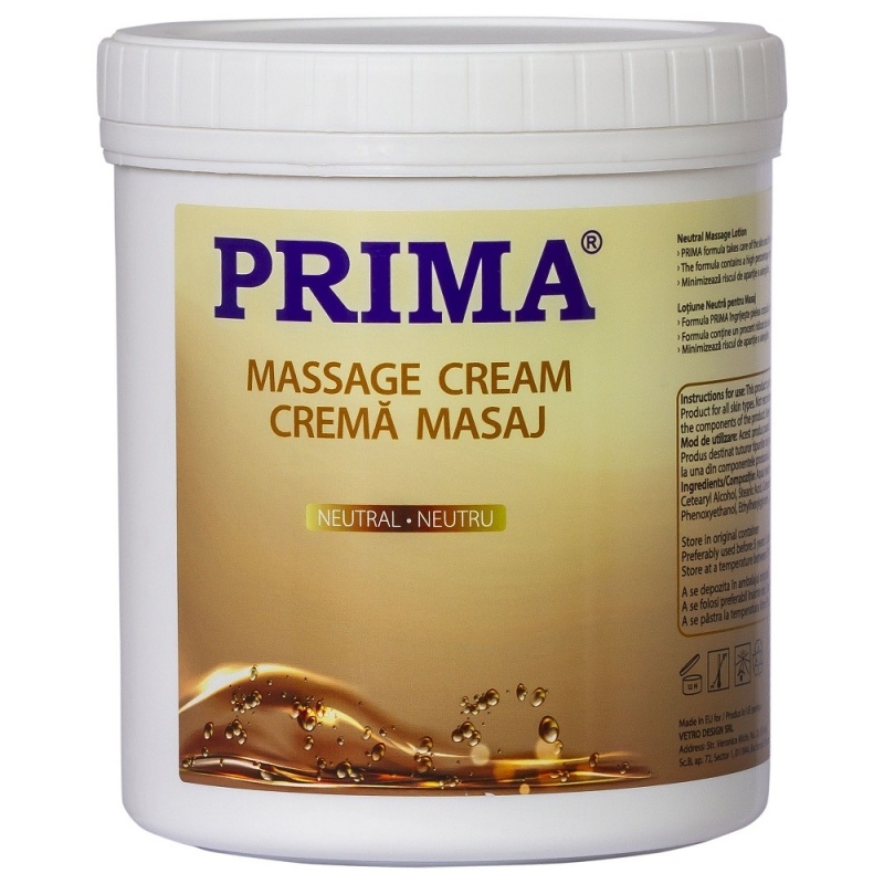 Crema neutra pentru masaj corporal - 1 litru