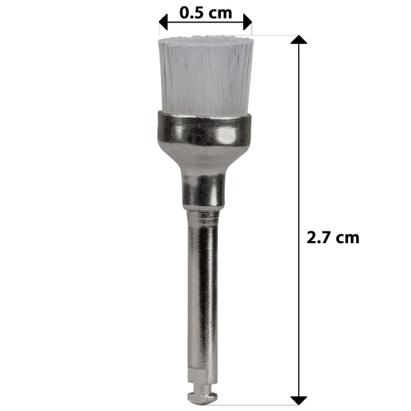 Periute detartraj din nylon - Alb - 10 bucati