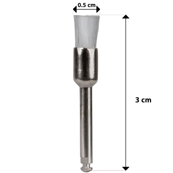 Periute detartraj si lustruire Circulara Nylon - 10 buc
