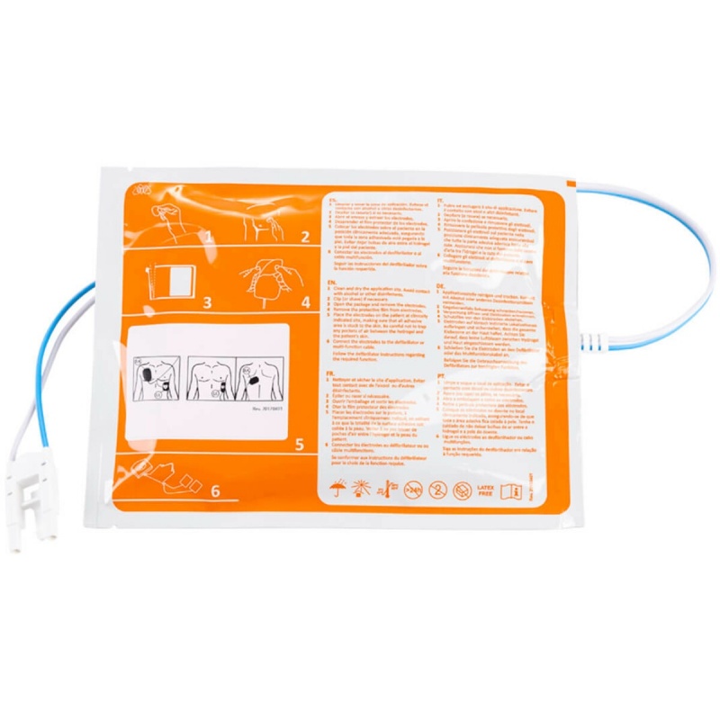 Electrozi defibrilator pentru adulti - 105 x 155 mm - 2 buc 2