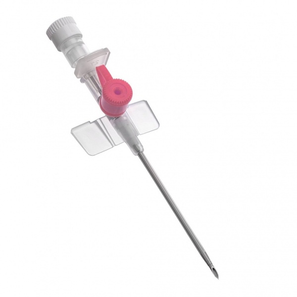 Branule cu valva - ROZ - 20G - 100 buc
