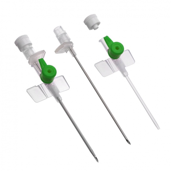 Branule cu valva - VERZI - 18G - 100 buc