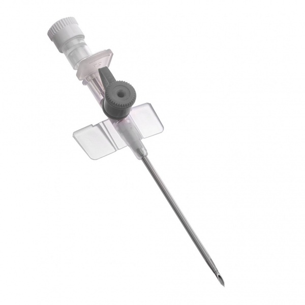 Branule cu valva - GRI - 16G - 100 buc