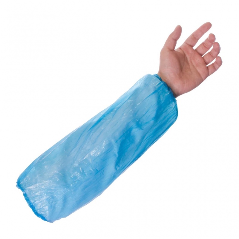 Cotiere protectie maneci - Albastre - 100 buc