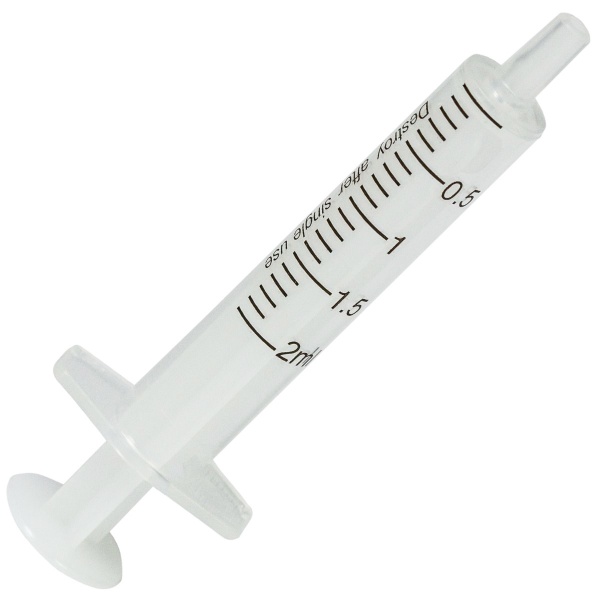 Seringi 2 ml cu 2 componente si ac 23G - 100 buc