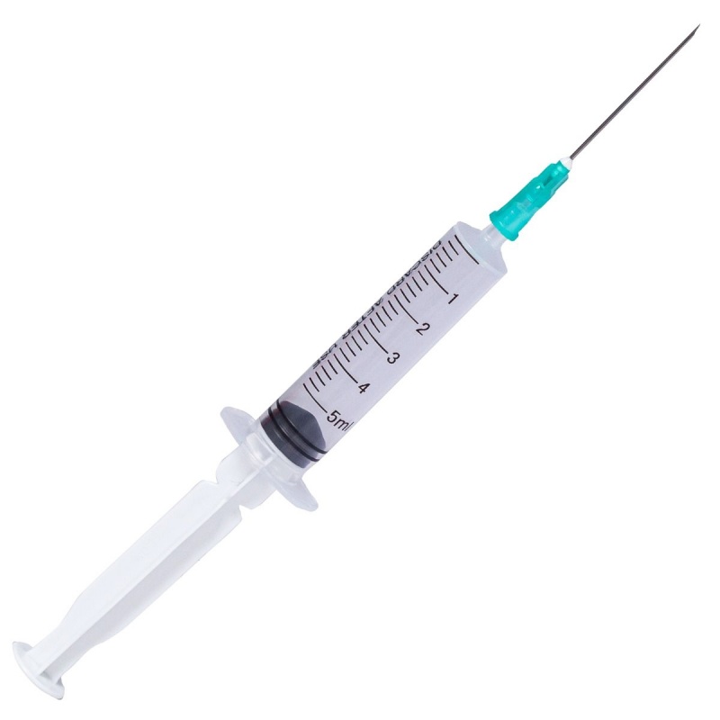 Seringi 5 ml cu ac 21G - 100 buc 2