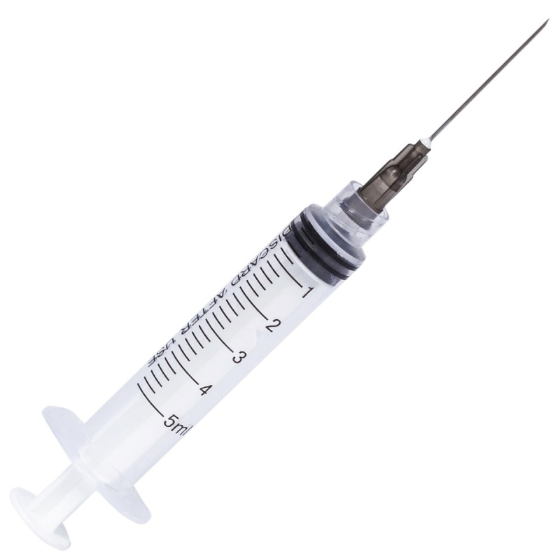 Seringi 5 ml cu filet si ac 22G - PRIMA - 100 buc 2