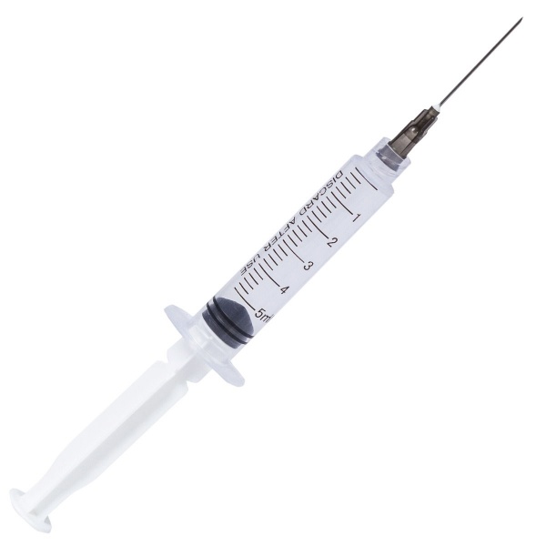Seringi 5 ml cu filet si ac 22G - PRIMA - 100 buc