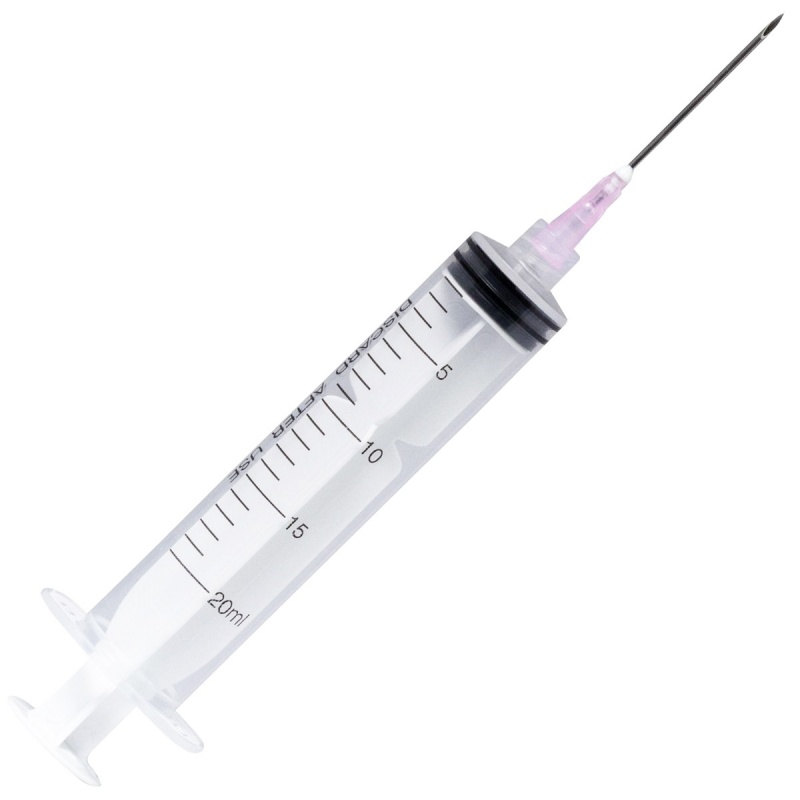 Seringi 20 ml cu filet si ac 18G - PRIMA - 50 buc 2
