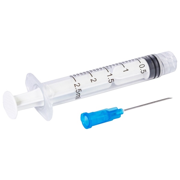 Seringi 2.5 ml cu filet si ac 23G - PRIMA - 100 buc