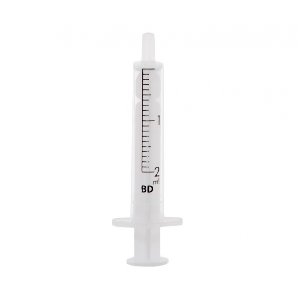 Seringi 2 ml cu ac 23G - BD Discardit - 100 buc