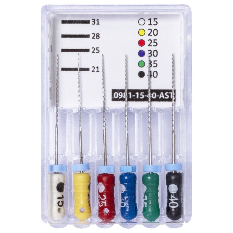Ace canal Headstorm H-Files - Asortate - Nr 45 - 80 - 6 buc 2