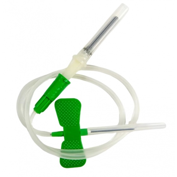 Seturi de recoltare, fluturasi, cu Luer Lock - 21G - 100 buc