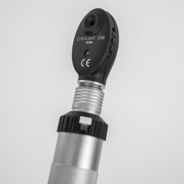 Oftalmoscop EUROLIGHT Bec Xenon/Halogen 3.5 V