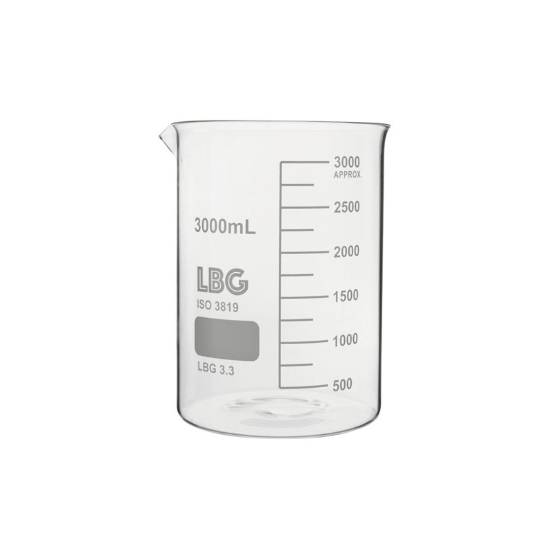 Pahar Berzelius forma joasa - 3000 ml